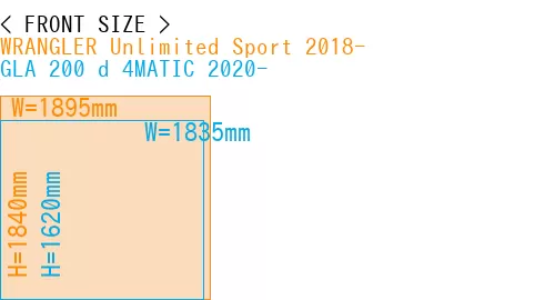 #WRANGLER Unlimited Sport 2018- + GLA 200 d 4MATIC 2020-